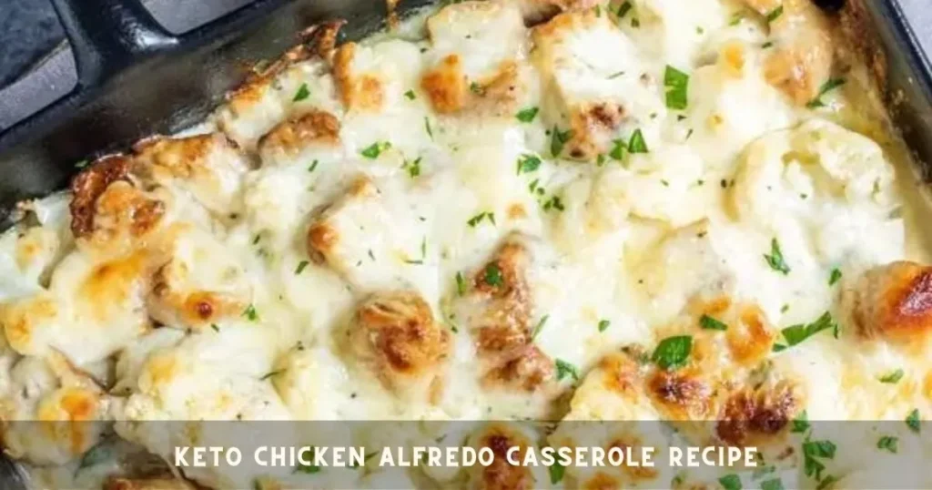 Keto Chicken & Cheese Casserole