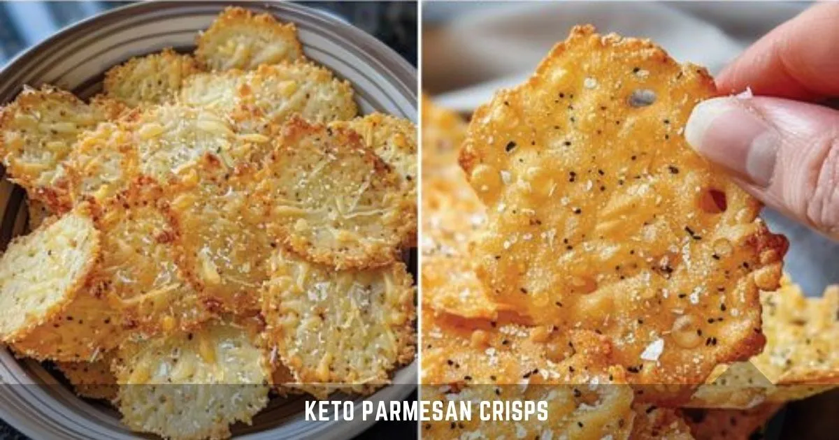 Keto Parmesan Crisps