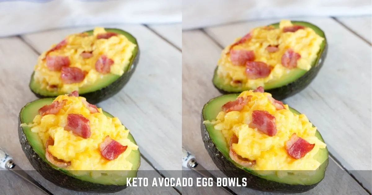 Keto Avocado Egg Bowls